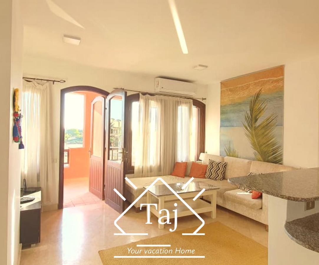 Taj Home, Amazing Pool And Lagoon View 2Bedrooms Apartment Hurghada Exterior foto