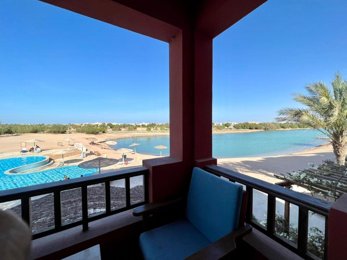 Taj Home, Amazing Pool And Lagoon View 2Bedrooms Apartment Hurghada Exterior foto